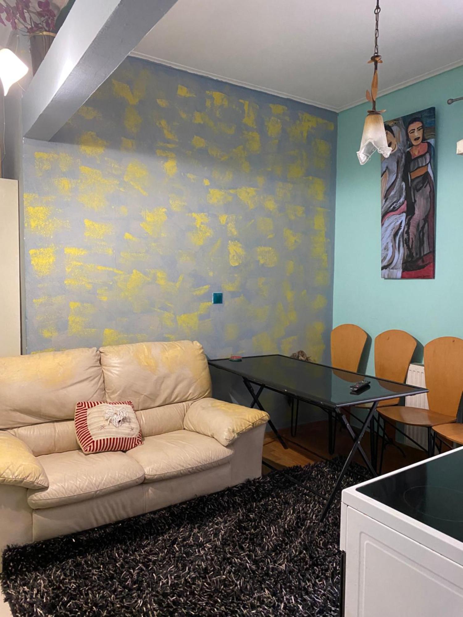 Apartment With Barbecue 1 Km Beach أثينا المظهر الخارجي الصورة